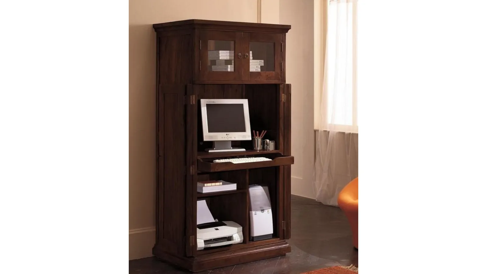 Scrittoio libreria Mobile in legno di Stones